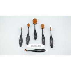 Четки за грим M.A.C "Black oval set"- 6 бр