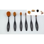 Четки за грим M.A.C "Black oval set"- 6 бр