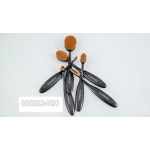 Четки за грим M.A.C "Black oval set"- 6 бр