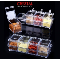 Сет за подправки Crystal seasoning box