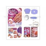 Печат/шаблони за нокти Salon Express Kit